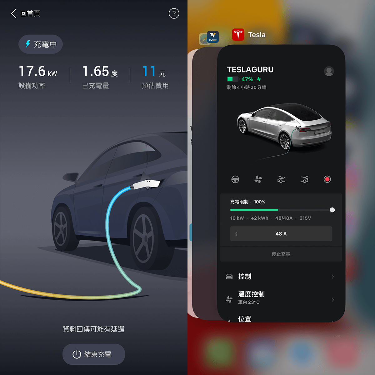 10kW 的充電速度在一般慢充來說算很罕見