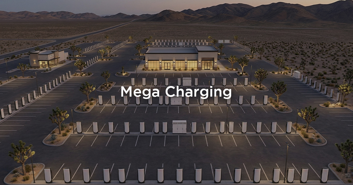 充電座不嫌多！特斯拉加州 400 支巨型 V4 超級充電站今年動工