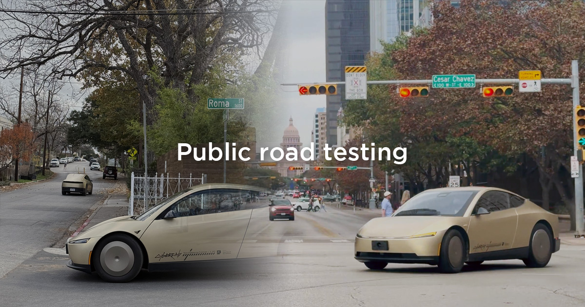 特斯拉 Cybercab 進入實測階段:量產在即、試營運略有延後