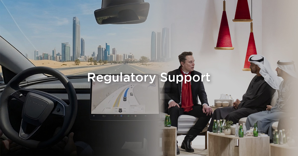 Elon Musk 會晤 UAE 總統：拓展 FSD 版圖、目標下個月推出