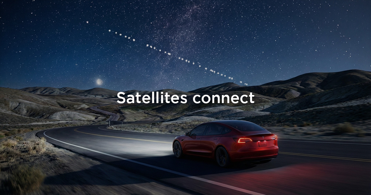 Starlink 衛星網路即將上車?特斯拉車頂天線設計專利曝光