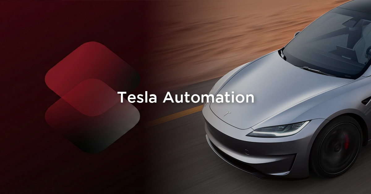 特斯拉也加入自動化捷徑功能?以條件式為車輛建立日常流程