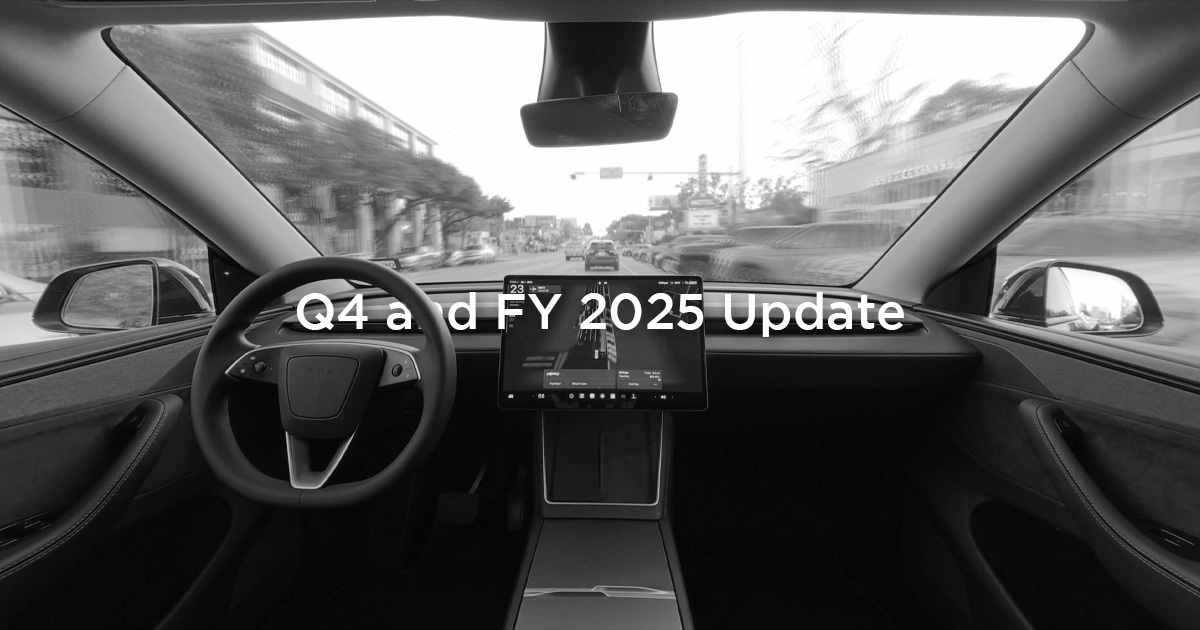 特斯拉 2025 Q4 財報重點一次看!從汽車製造商邁向兆元級 AI 公司