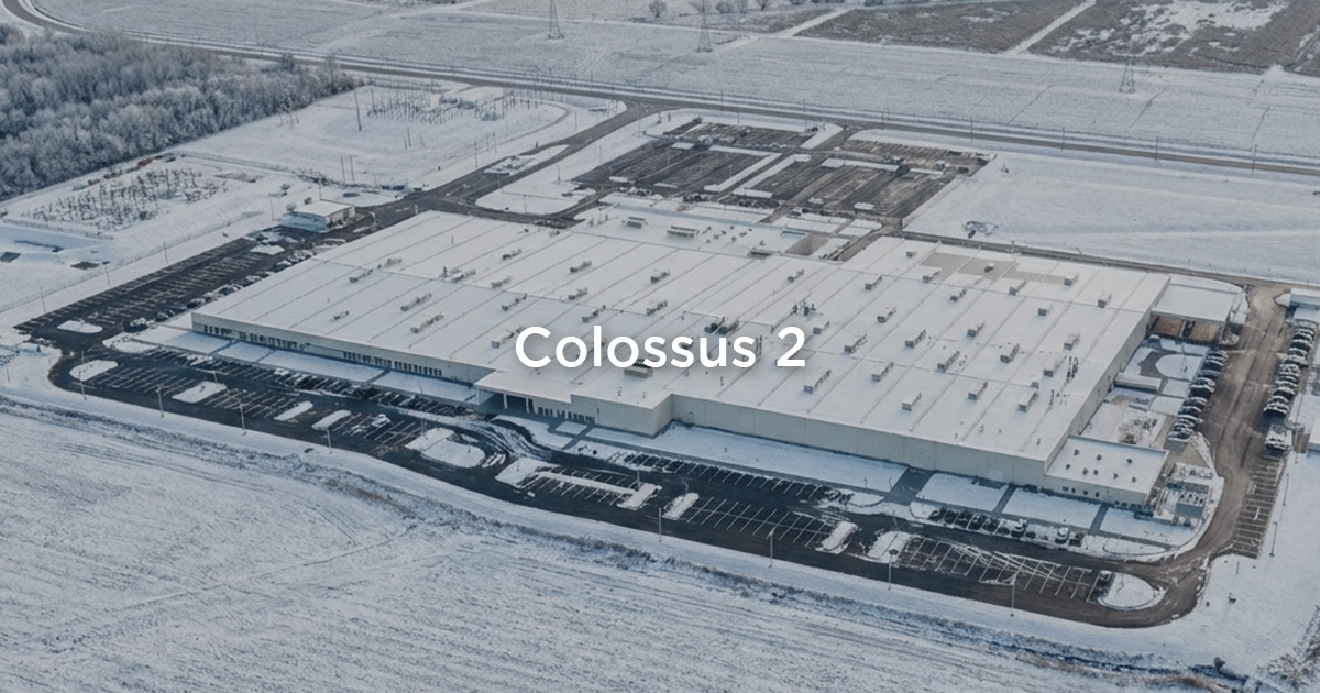 xAI Colossus 2 正式啟用！全球首座 GW 級 AI 訓練集群、用電量超舊金山全市